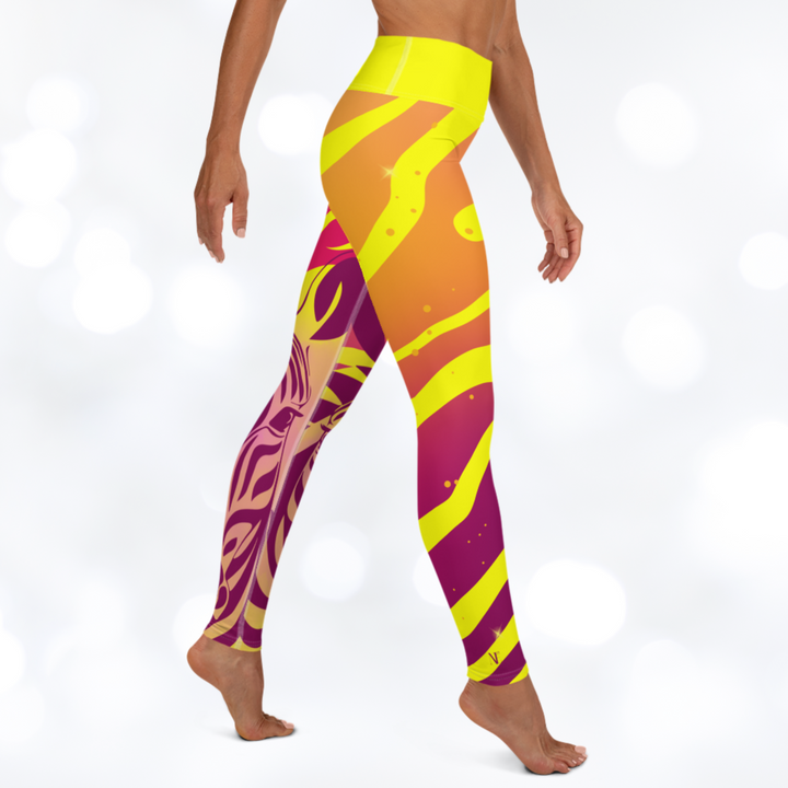 ZEBRA SUMMER Yoga Leggings