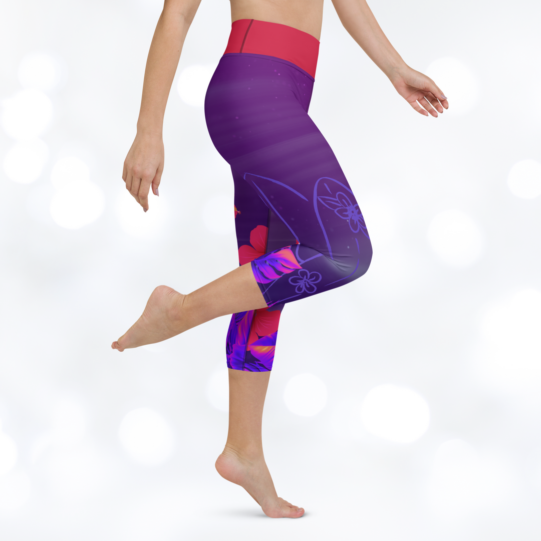 Aloha Yoga Capri Leggings