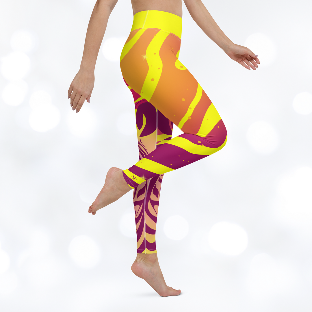 ZEBRA SUMMER Yoga Leggings