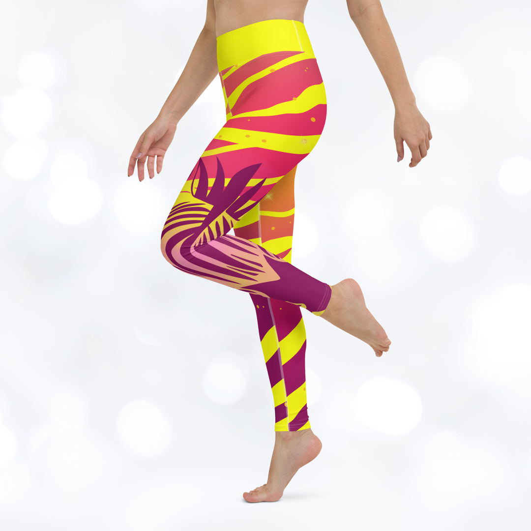 ZEBRA SUMMER Yoga Leggings