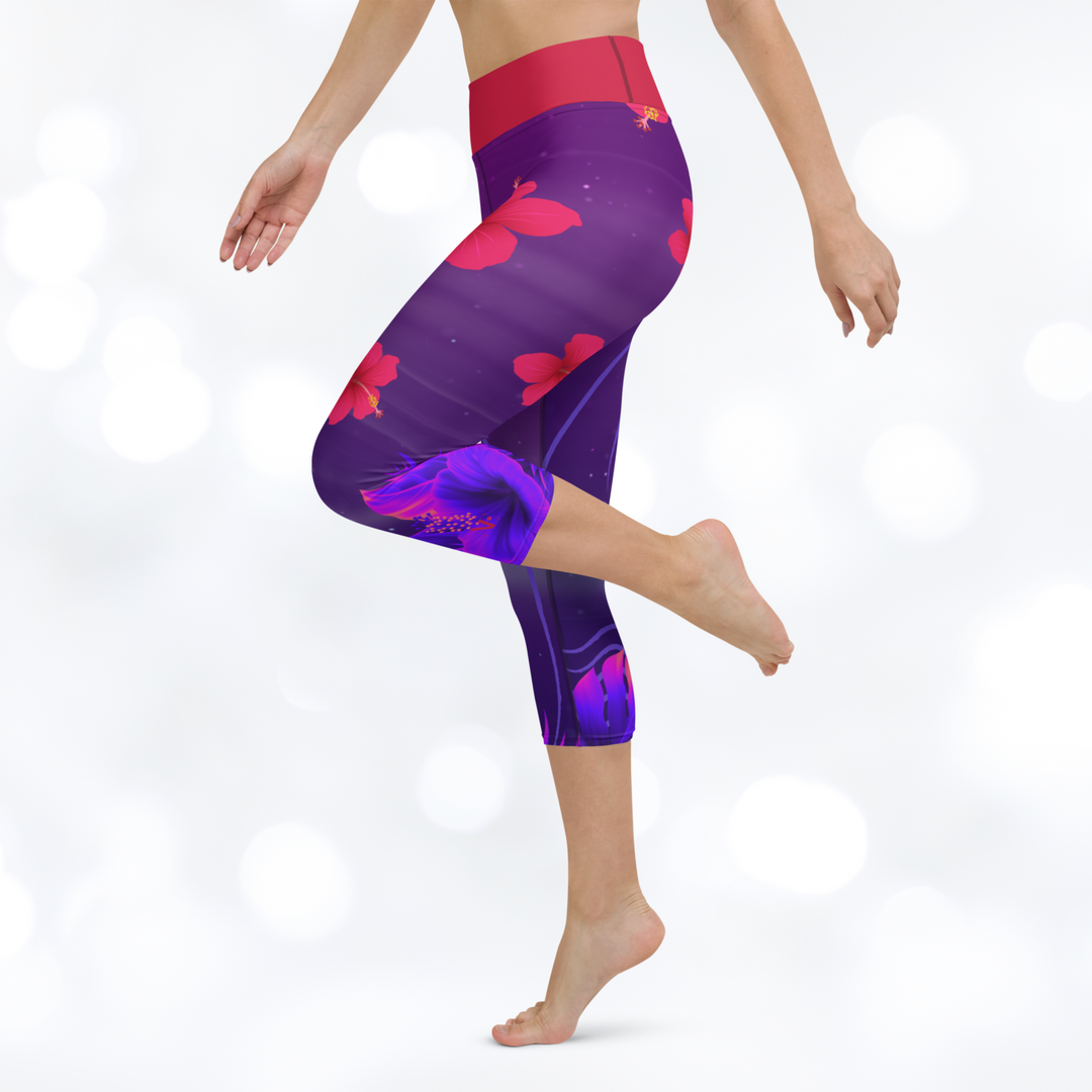 Aloha Yoga Capri Leggings