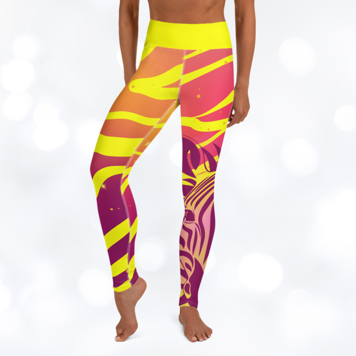 ZEBRA SUMMER Yoga Leggings