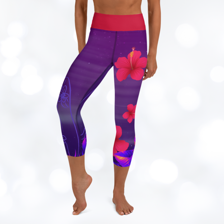 Aloha Yoga Capri Leggings