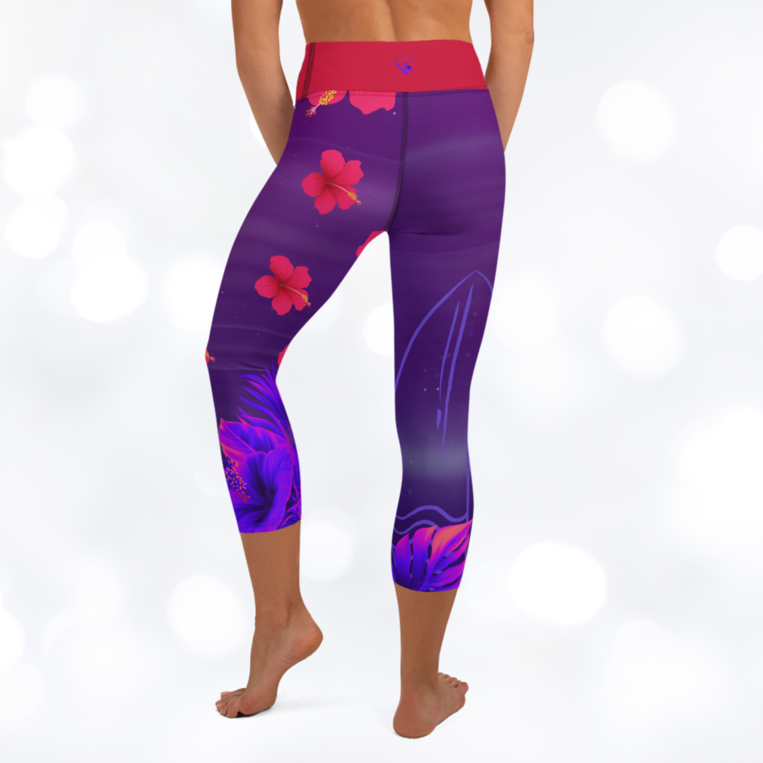 Aloha Yoga Capri Leggings