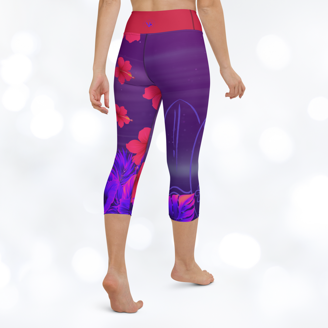 Aloha Yoga Capri Leggings