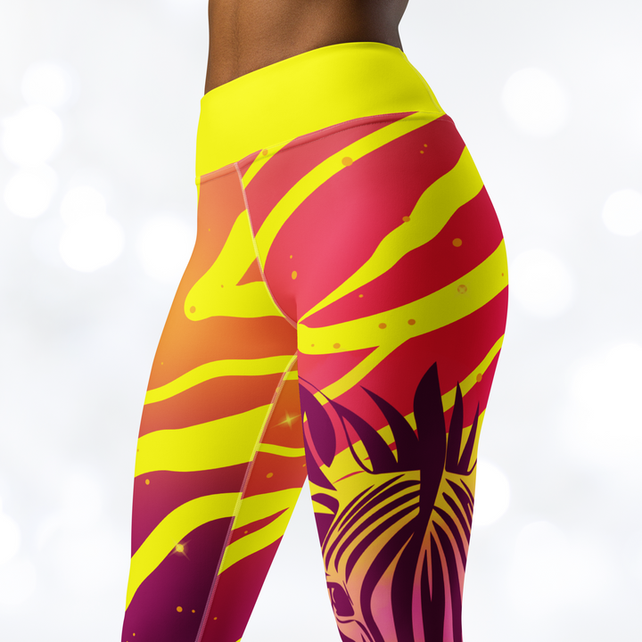 ZEBRA SUMMER Yoga Leggings