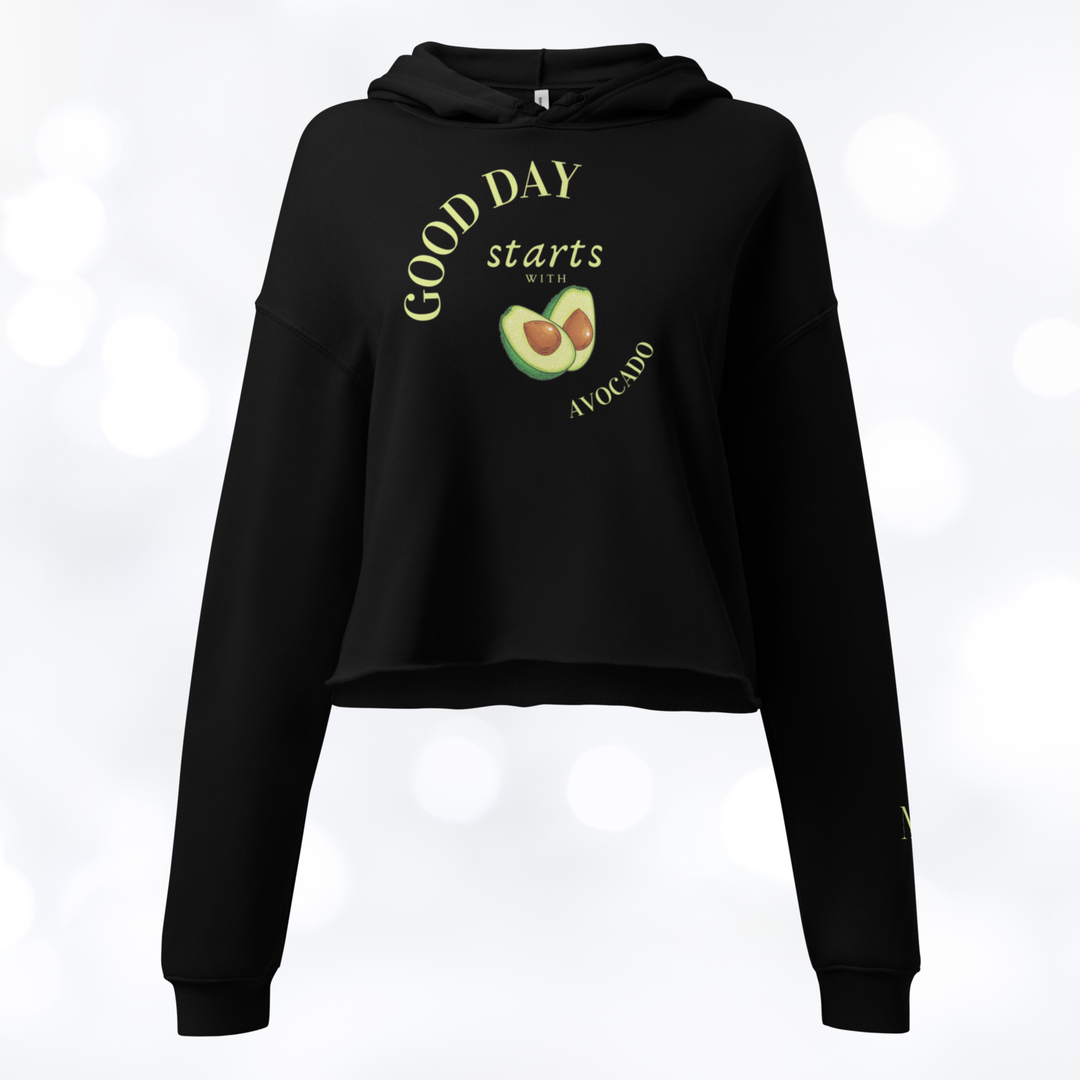 Avocado Crop Hoodie