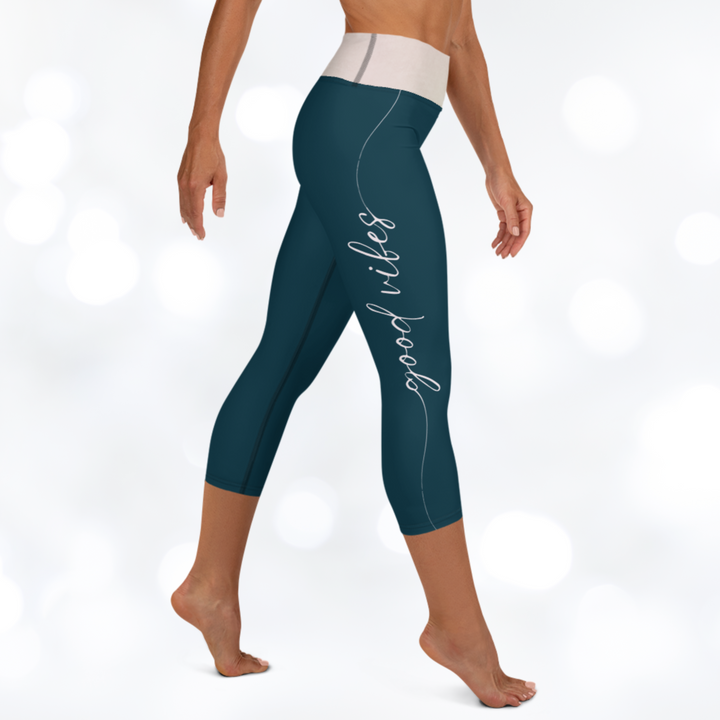 Leafes Yoga Capri Leggings