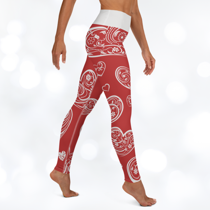 Hearts Yoga Leggings