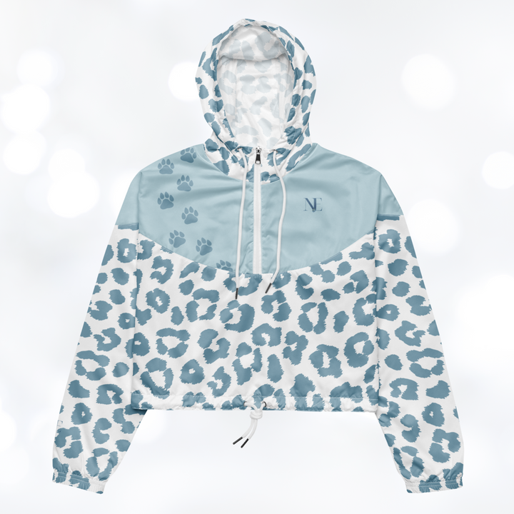 Leopard 'Zafari' Women’s cropped windbreaker