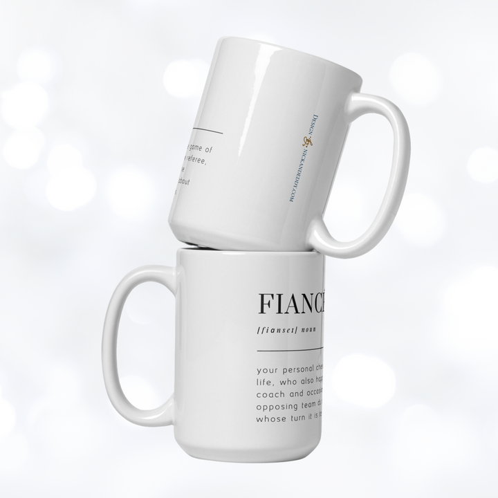 FIANCEE Definition Mug