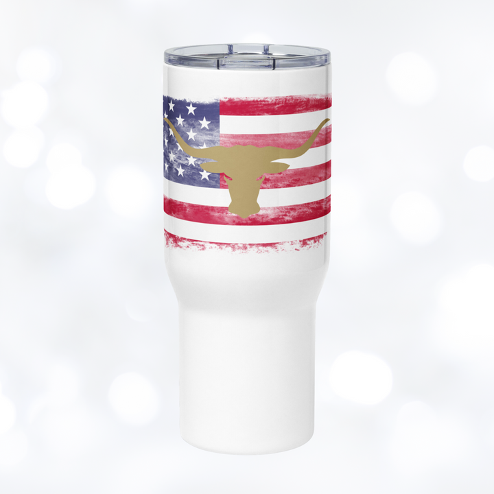 LONGHORN USA Tumbler with Handle