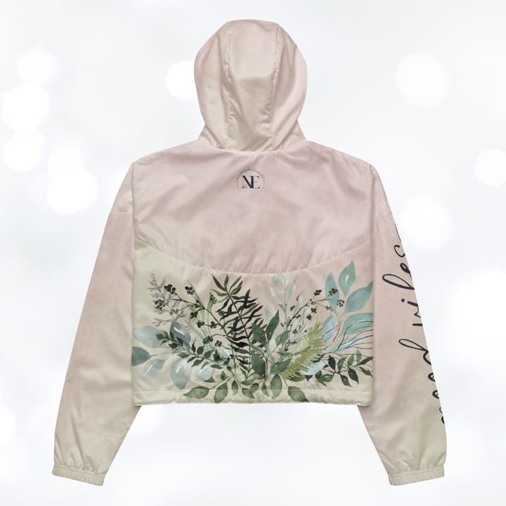 Leaves Women’s cropped windbreaker