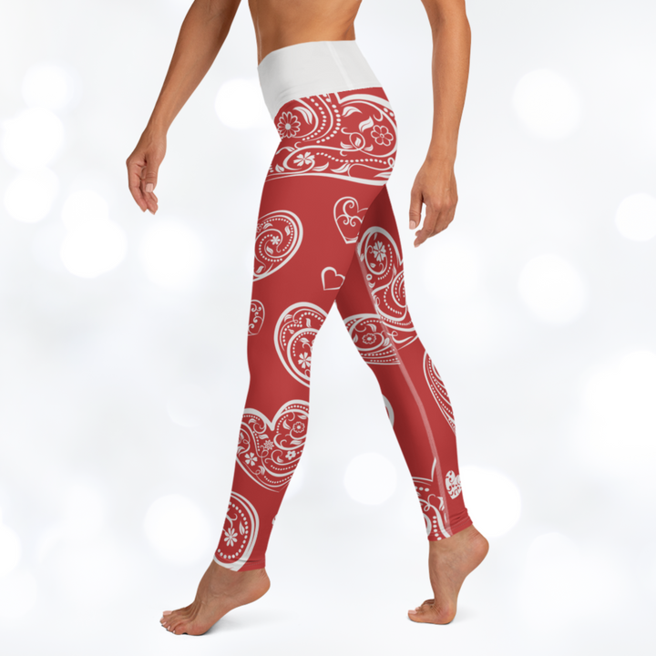 Hearts Yoga Leggings