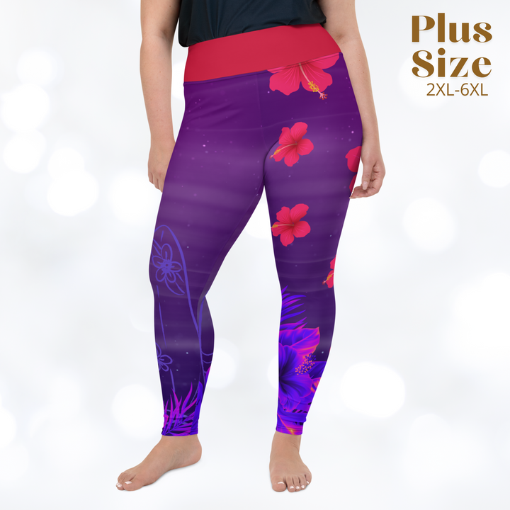 ALOHA Plus Size Leggings