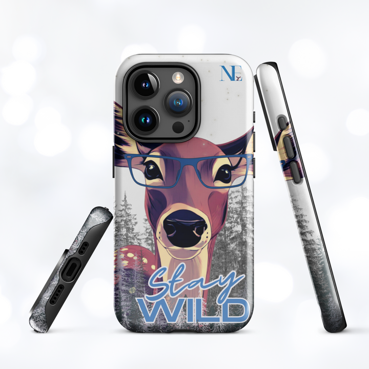 Deer 'Stay Wild' Tough Case for iPhone®