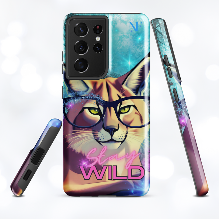 Bobcat 'Stay Wild' Tough case for Samsung®