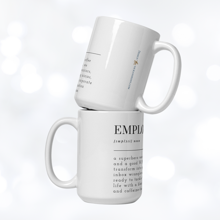 EMPLOYEE Definition Mug