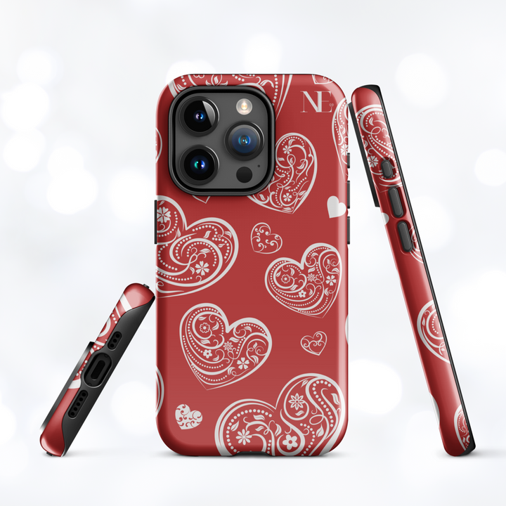 Hearts Tough Case for iPhone®