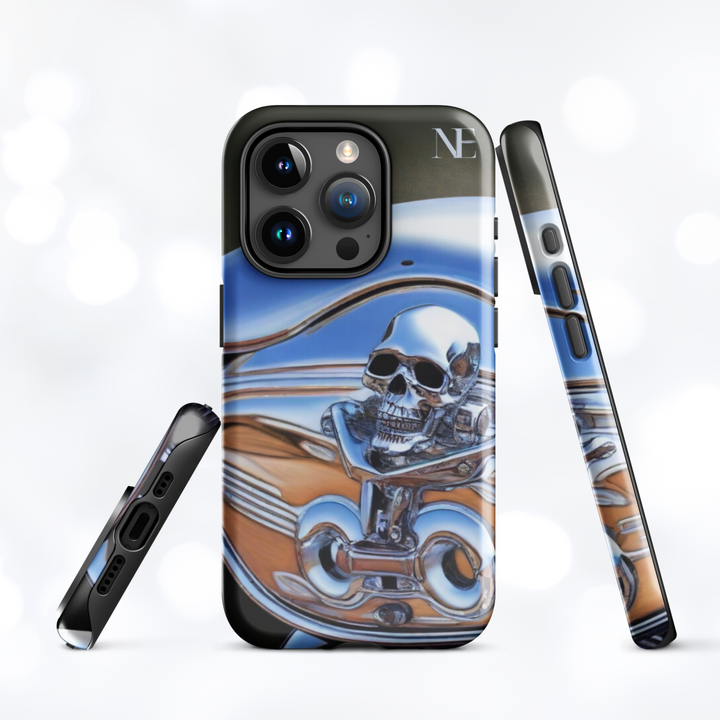 SKULL MOTORCYCLE Tough Case for iPhone®