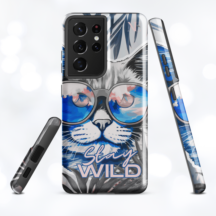 Cat 'Stay Wild' Tough case for Samsung®