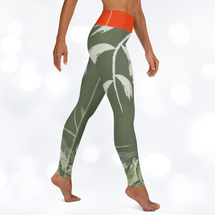 CARDINAL GREEN II Yoga Leggings