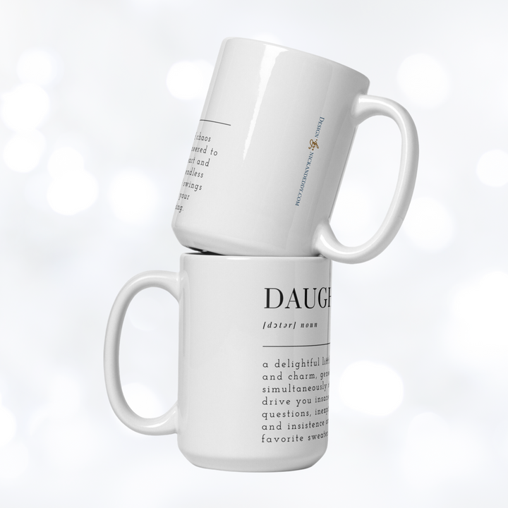 DAUGHTER Definition Mug