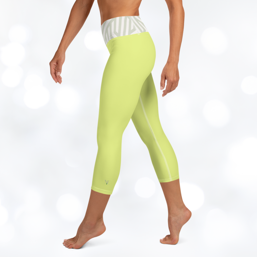 Avocado II Yoga Capri Leggings