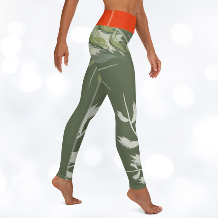 CARDINAL GREEN Yoga Leggings