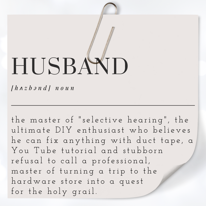 HUSBAND Definition Mug