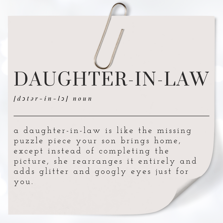 DAUGHTER-IN-LAW Definition Mug