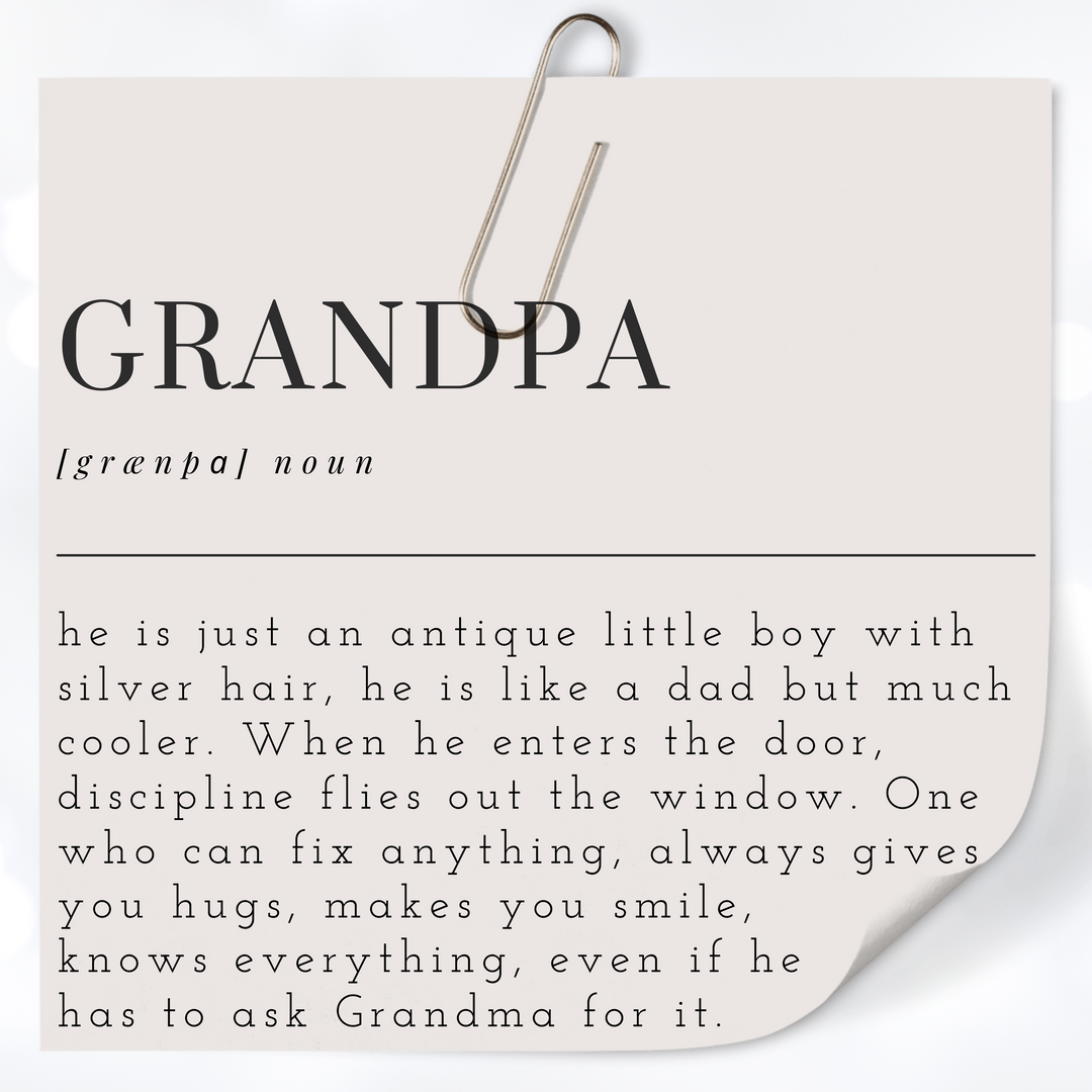 GRANDPA Definition Mug