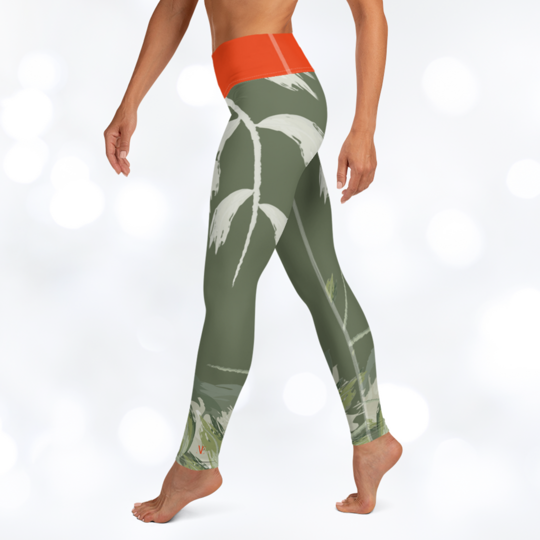 CARDINAL GREEN II Yoga Leggings