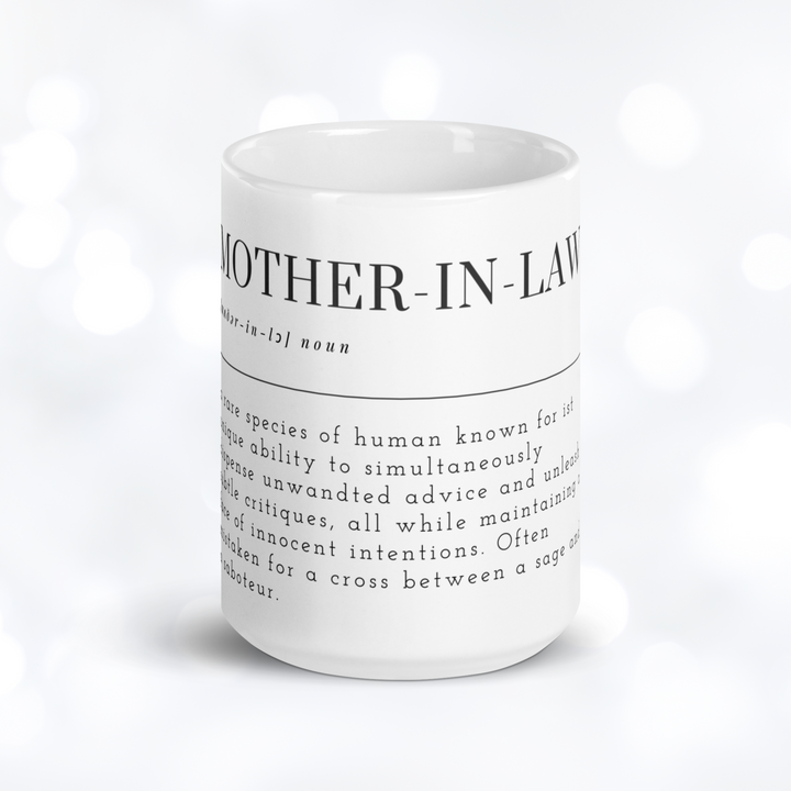 MOTHER-IN-LAW Definition Mug