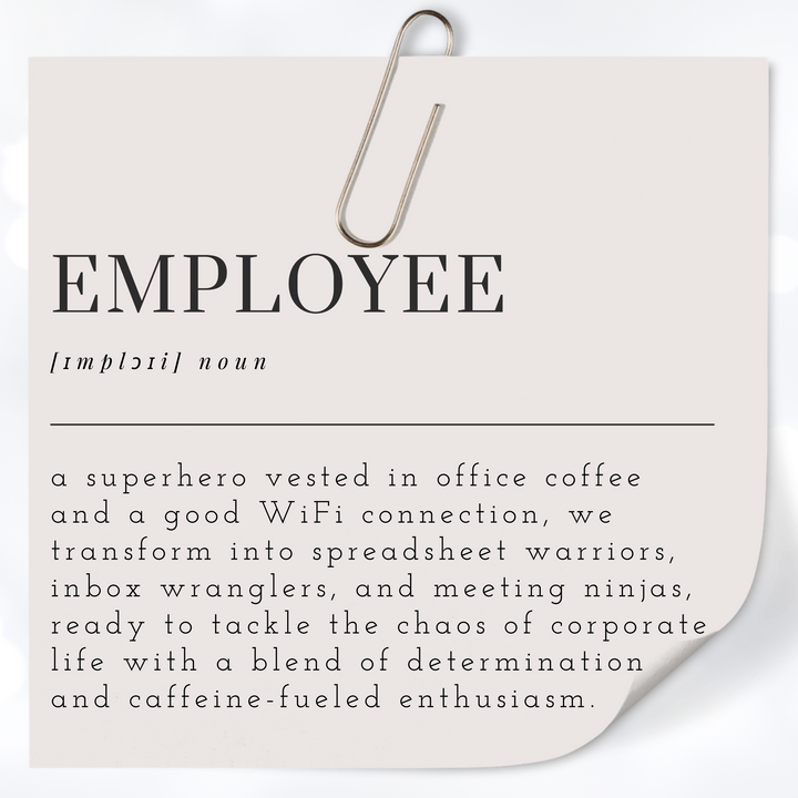 EMPLOYEE Definition Mug