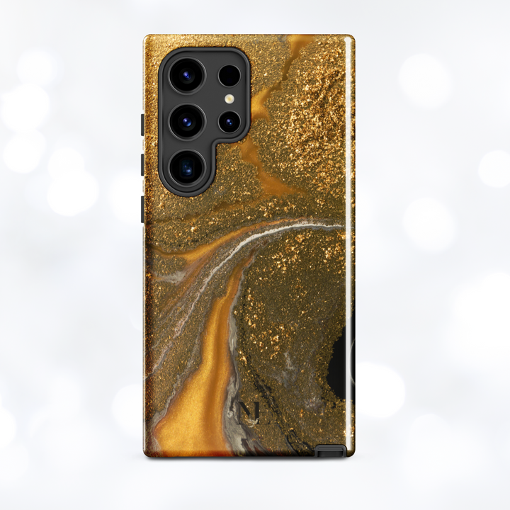 Gold Marble Tough case for Samsung®