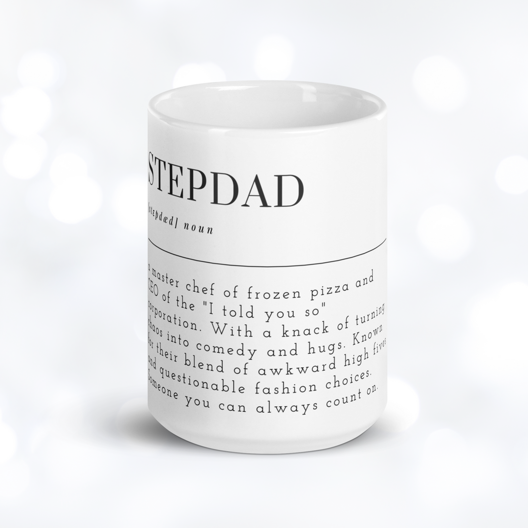 STEPDAD Definition Mug