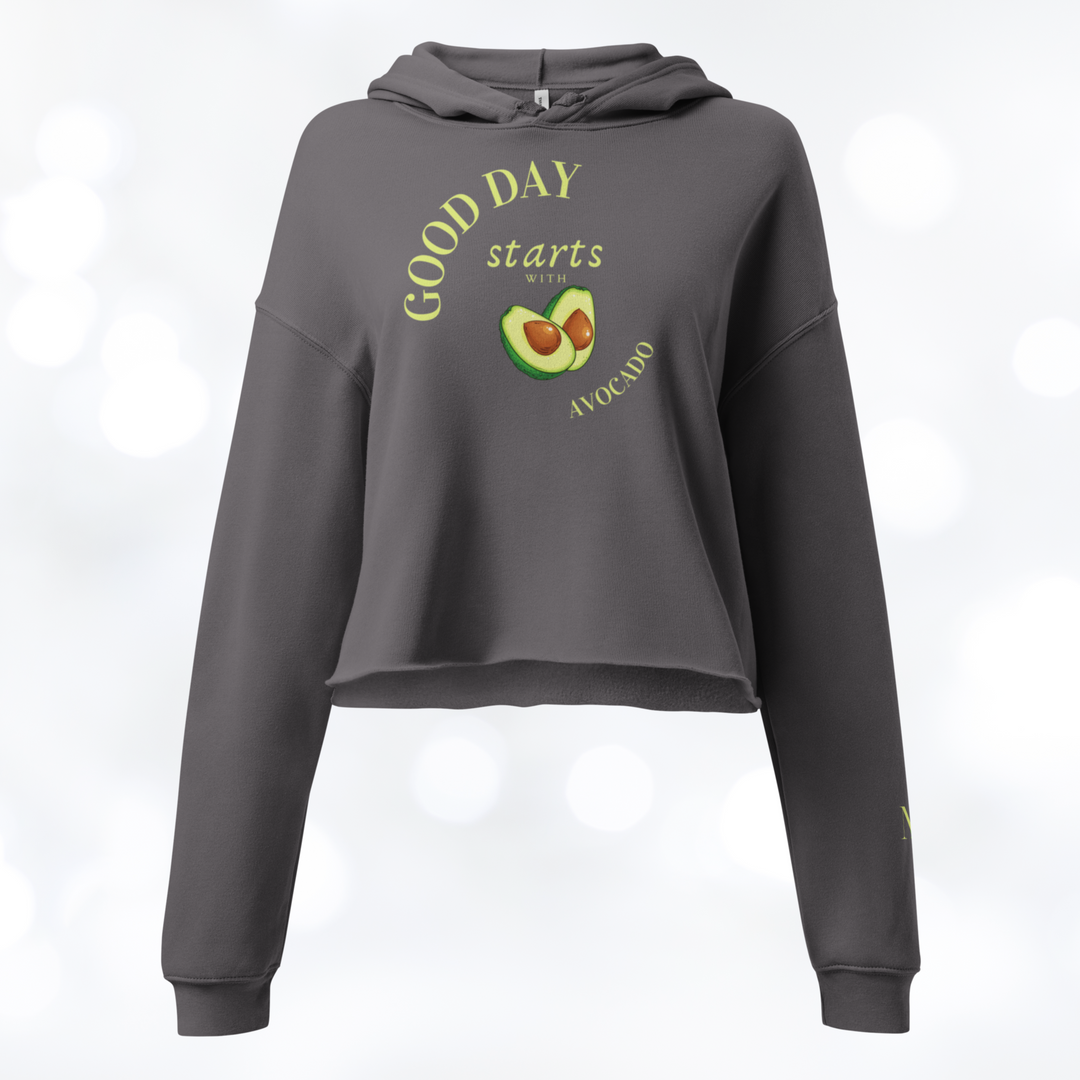 Avocado Crop Hoodie