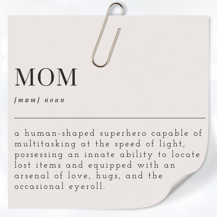 MOM Tumbler with Handle