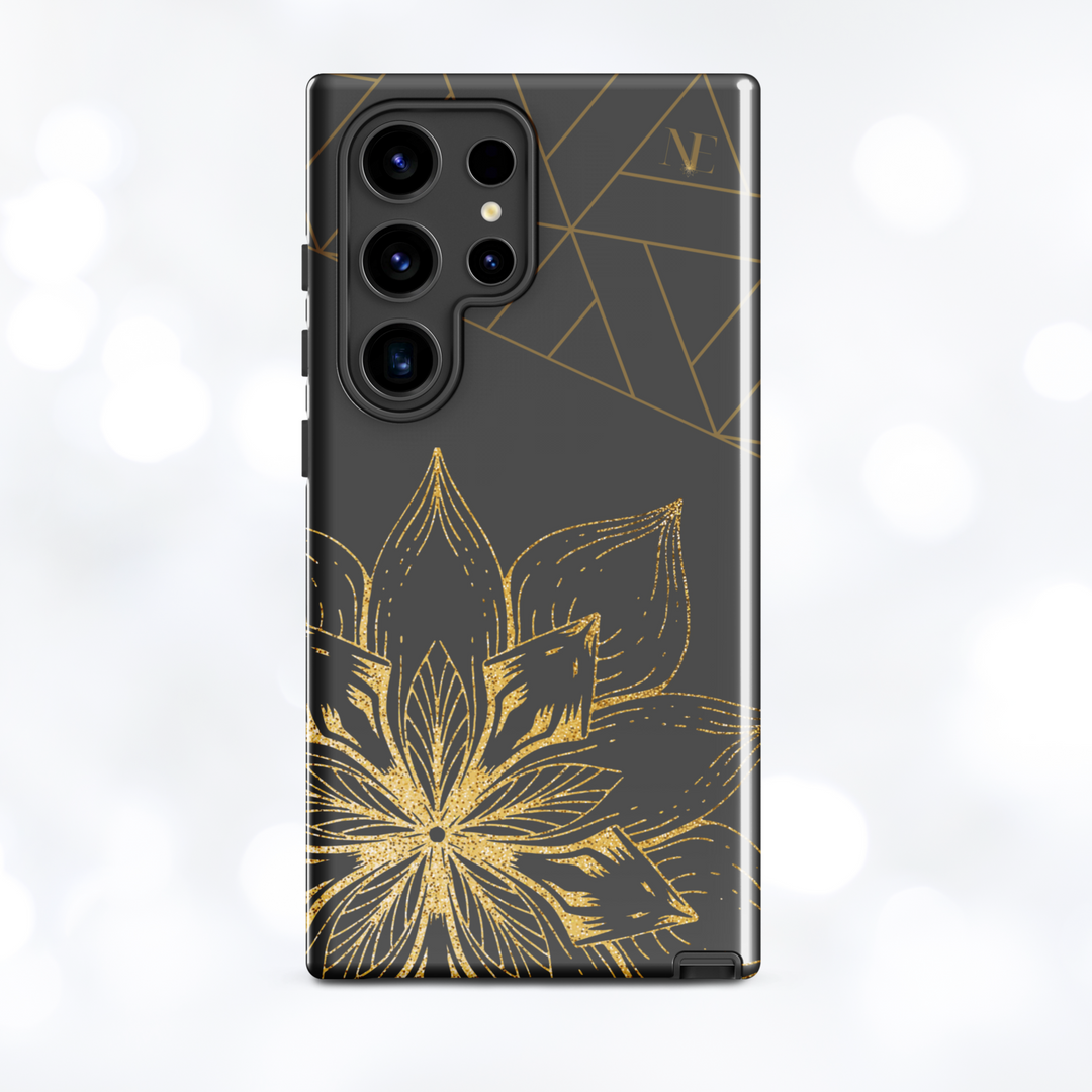 Golden Flower Tough case for Samsung®