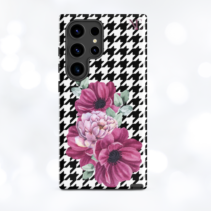 Bloom Houndstooth Tough case for Samsung®