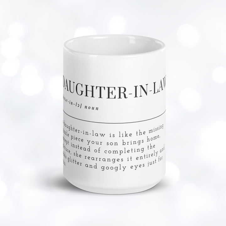 DAUGHTER-IN-LAW Definition Mug