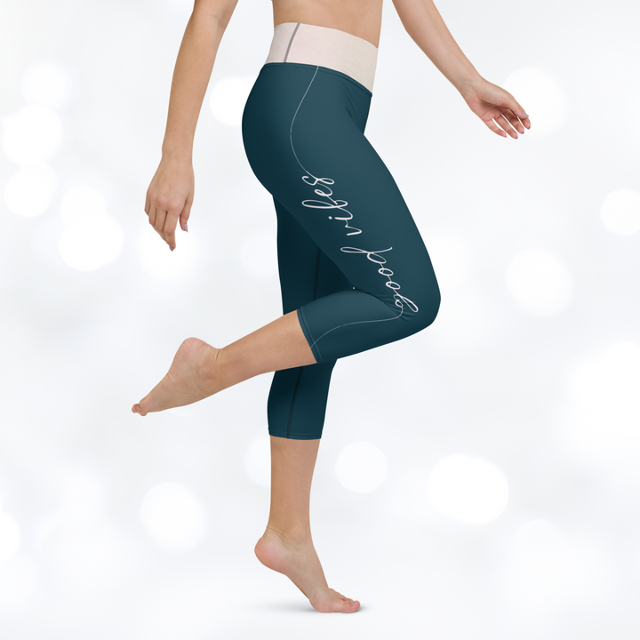 Leafes Yoga Capri Leggings