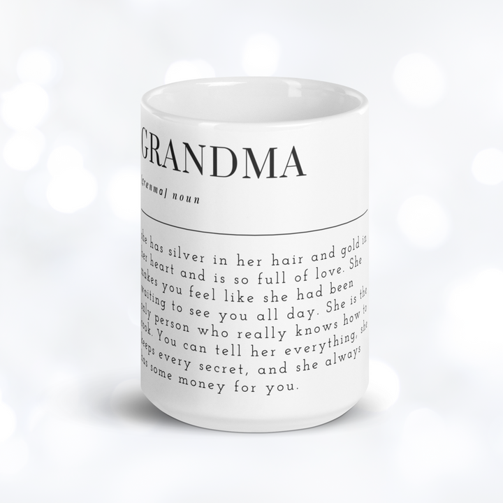 GRANDMA Definition Mug