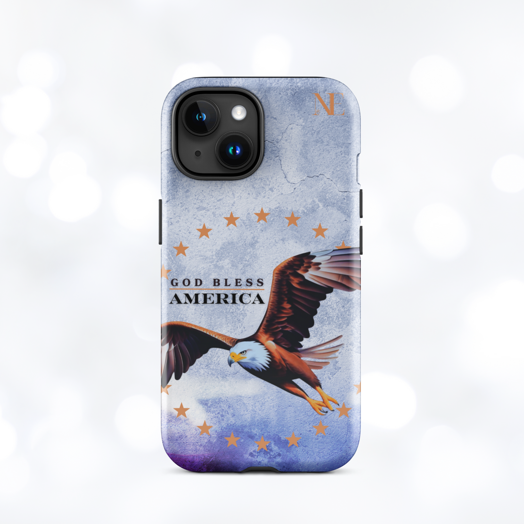 GOD BLESS AMERICA Tough Case for iPhone®