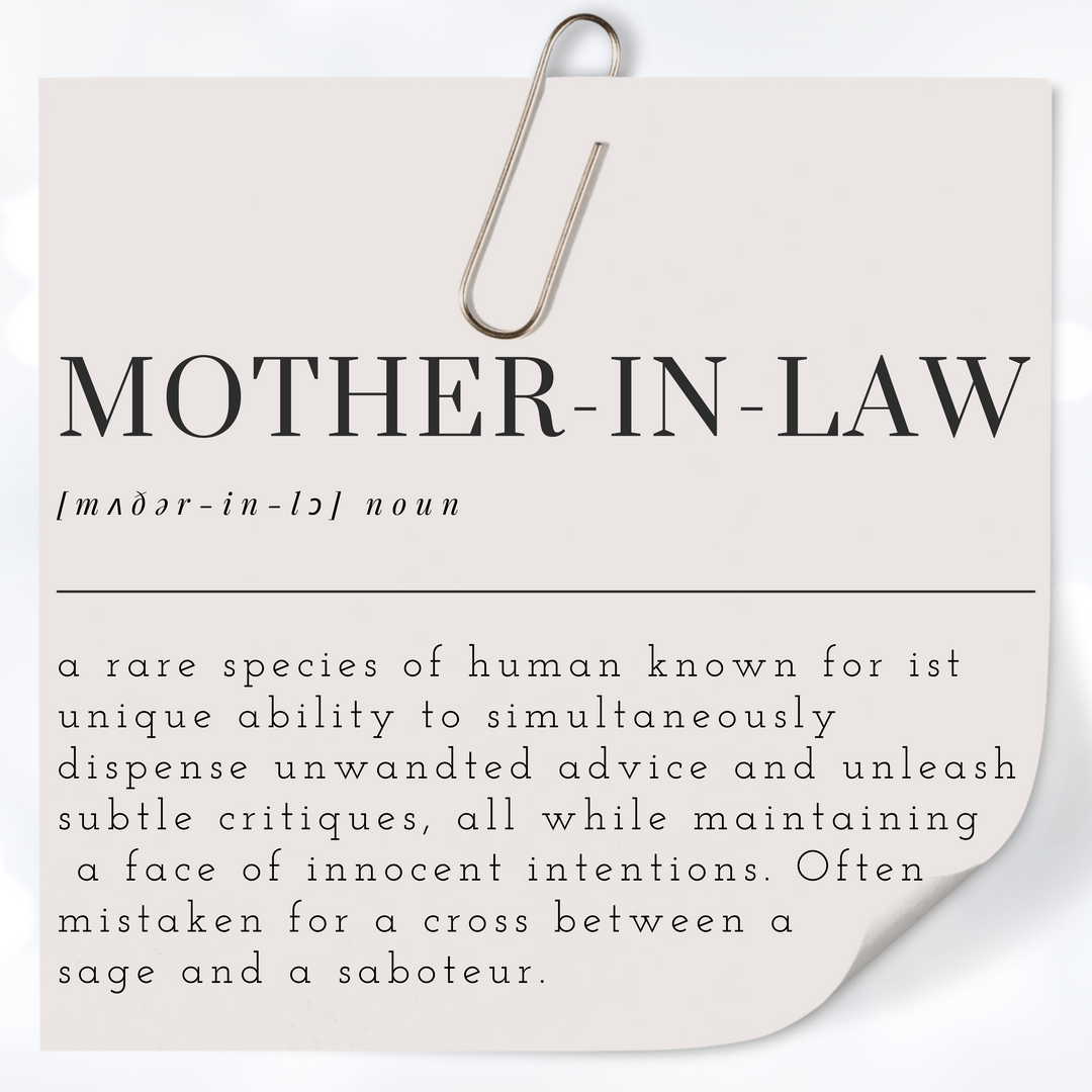 MOTHER-IN-LAW Definition Mug