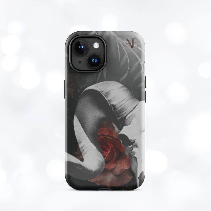 SKULL AND ROSE Tough Case for iPhone®