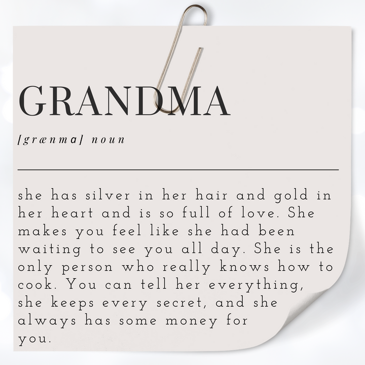 GRANDMA Definition Mug