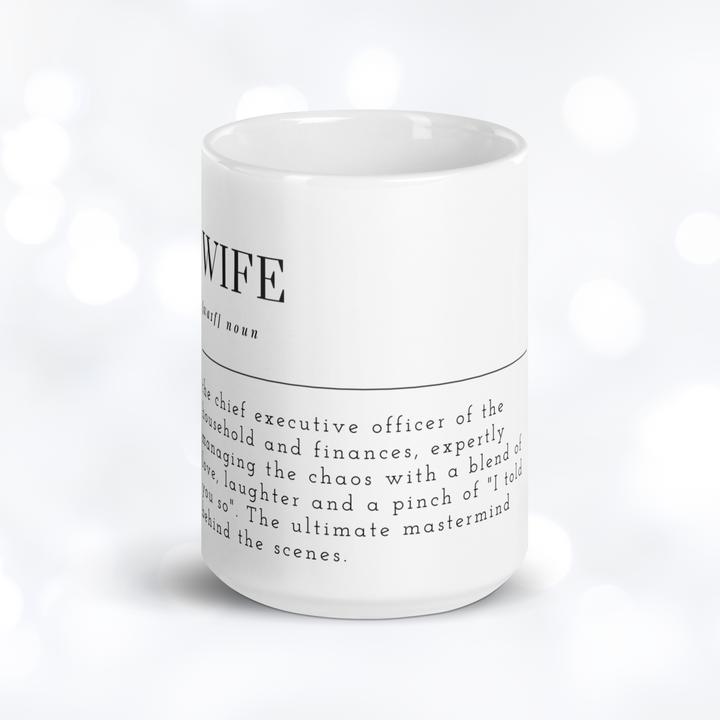 WIFE Definition Mug