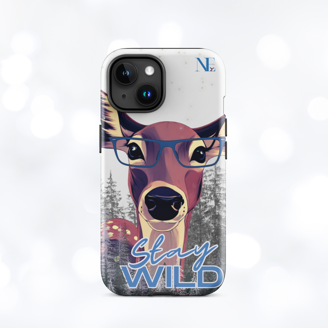 Deer 'Stay Wild' Tough Case for iPhone®